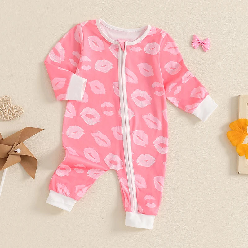 Adorable Toddler Floral Print Romper with Ruffle Sleeves and Bow Detail Stylish Jumpsuit for Baby Girls Spring Outfit